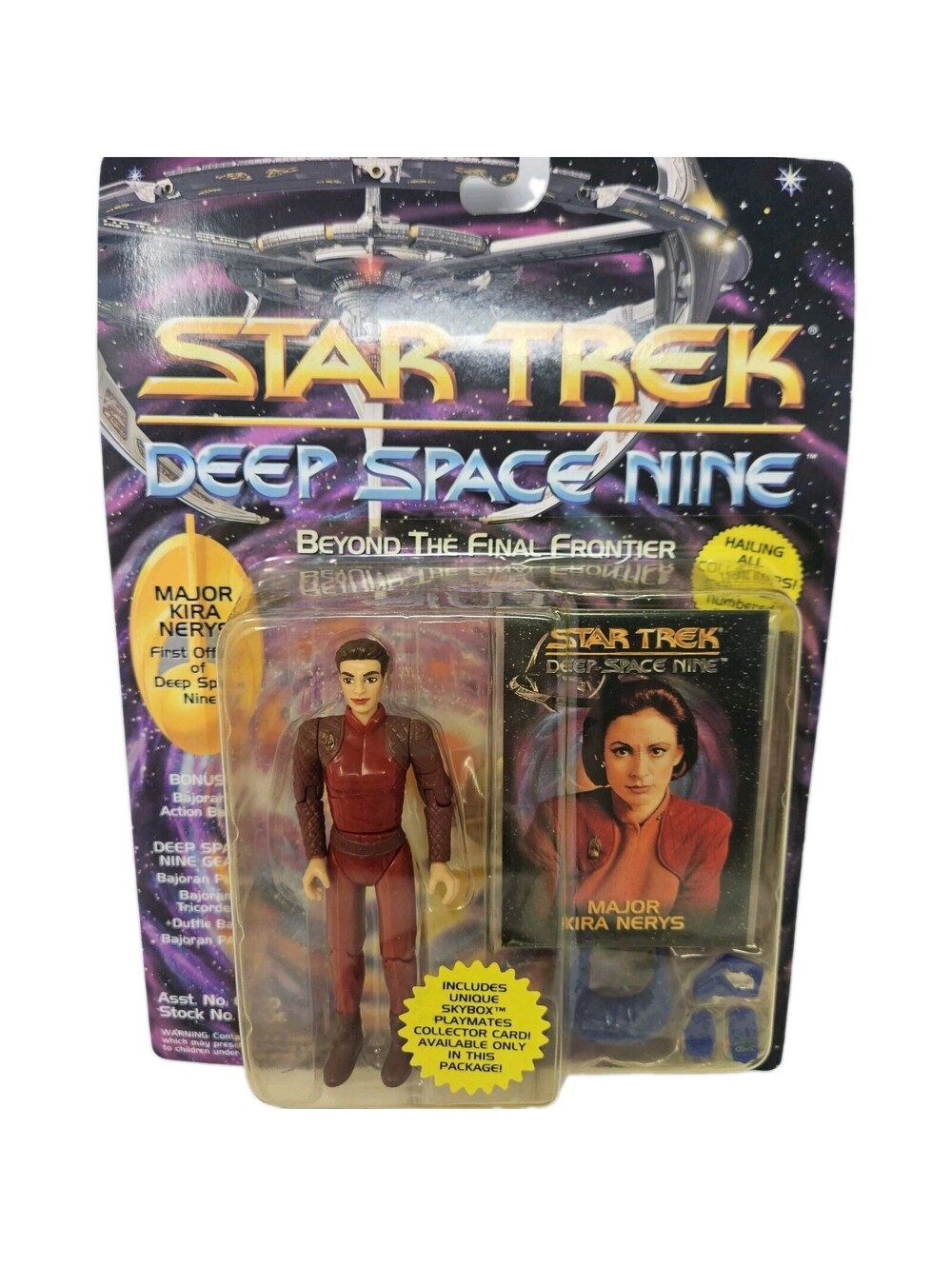 Star Trek Deep Space Nine Major Kira Nerys Action Figure Playmates DS9 1993